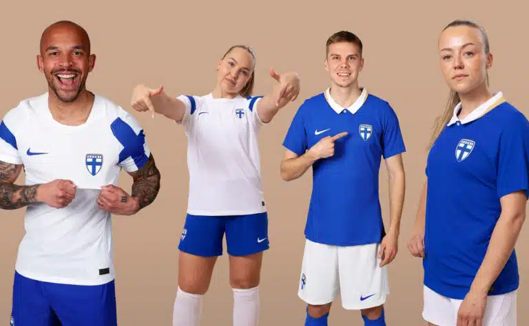 Tässä ovat Suomen futismaajoukkueiden uudet pelipaidat