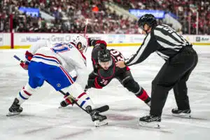 Montreal iski Carolinalle luun kurkkuun