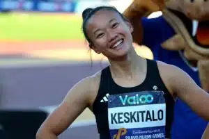 Jättiyllätys Lahdessa: Saara Keskitalo teki kovan tempun – nousi suomalaislegendan rinnalle Jättiyllätys Lahdessa: Saara Keskitalo teki kovan tempun – nousi suomalaislegendan rinnalle