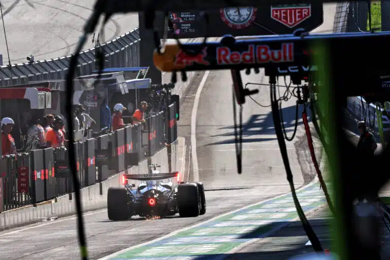 Valtteri Bottaksen harjoitukset päättyivät liekkeihin