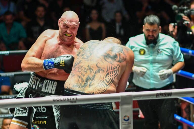 Tyson Fury tyrmäsi vastustajansa – Anthony Joshua odottaa