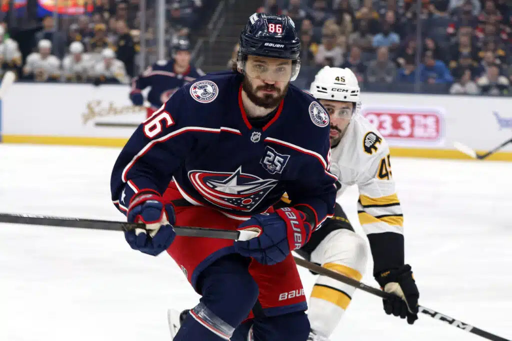 Columbus Blue Jacketsin venäläistähti Kirill Marchenko
