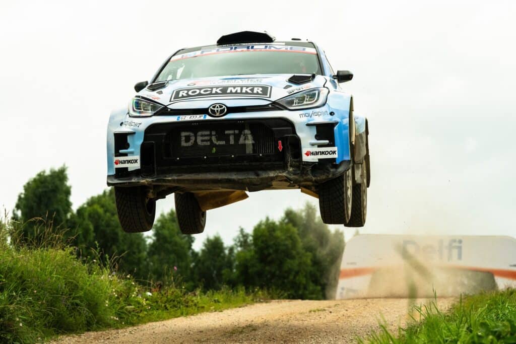 Teemu Suninen Viron MM-rallissa kesällä 2026