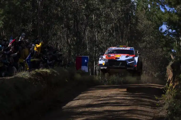 Hyundain Thierry Neuville Chilen MM-rallissa 2026