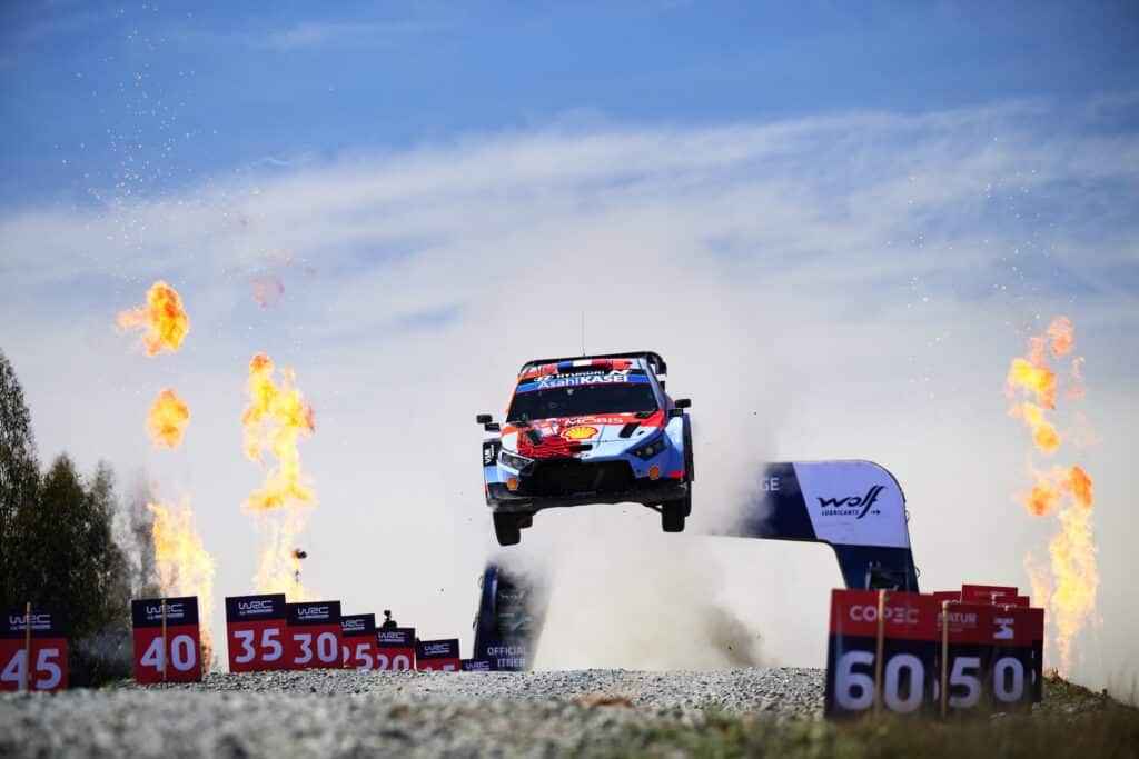 Hyundain Adrien Fourmaux Chilen MM-rallissa 2026