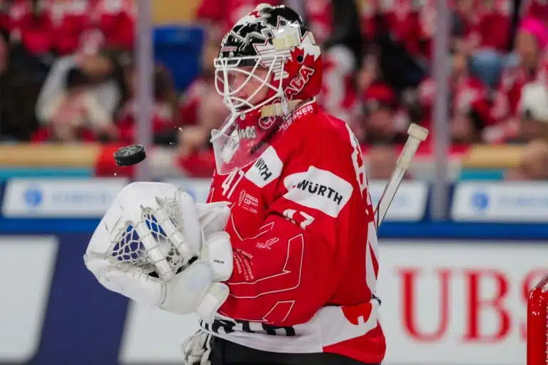 James Reimer Kanadan paidassa Spengler Cupissa