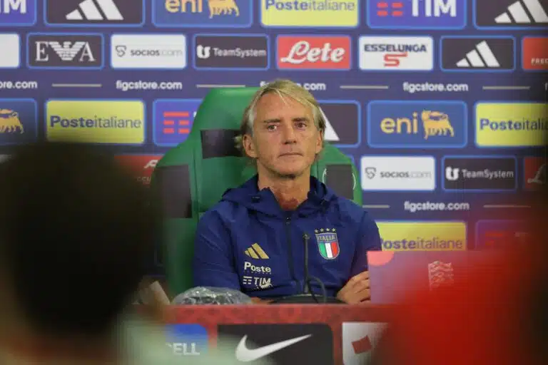 Italian päävalmentaja Roberto Mancini