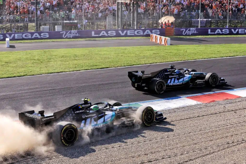 George Russell teki rajun paljastuksen - Kimi Antonelli pakotti hänet suureen muutokseen Mercedeksen George Russell ja Kimi Antonelli Monzassa 2026