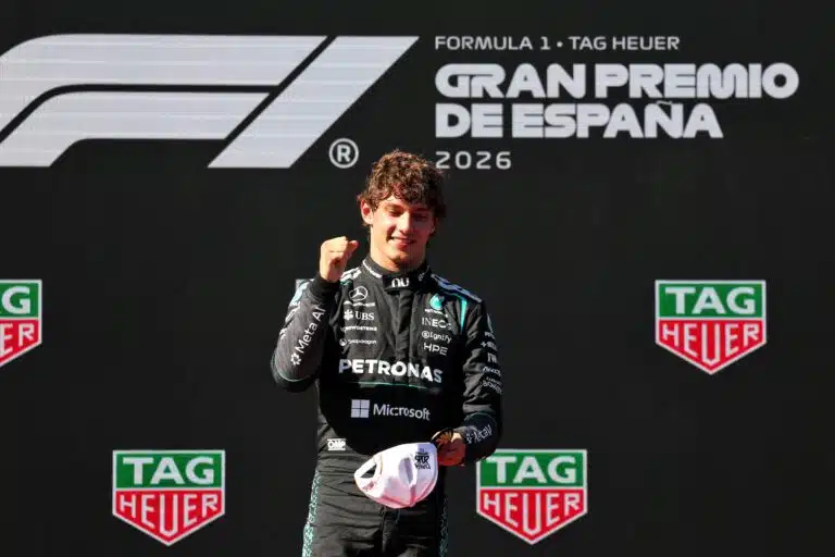 Mercedeksen Kimi Antonelli voitti Madridin GP:n 2026