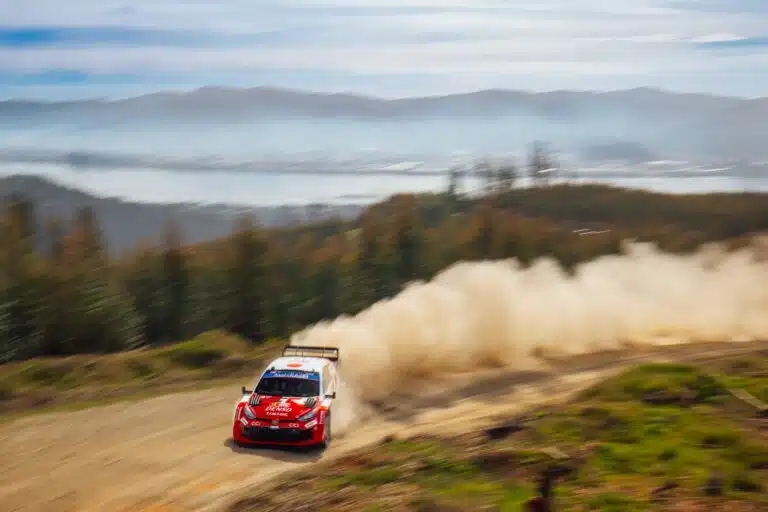 Toyotan Takamoto Katsuta Chilen MM-rallissa 2026
