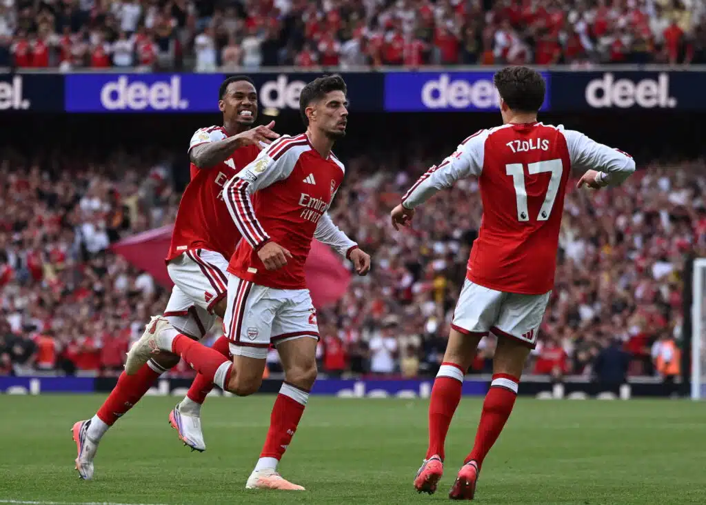 Arsenalin Mestarien liiga -matka ajautui kaaokseen - näin seura voi välttää rangaistuksen Kai Havertz, Arsenal