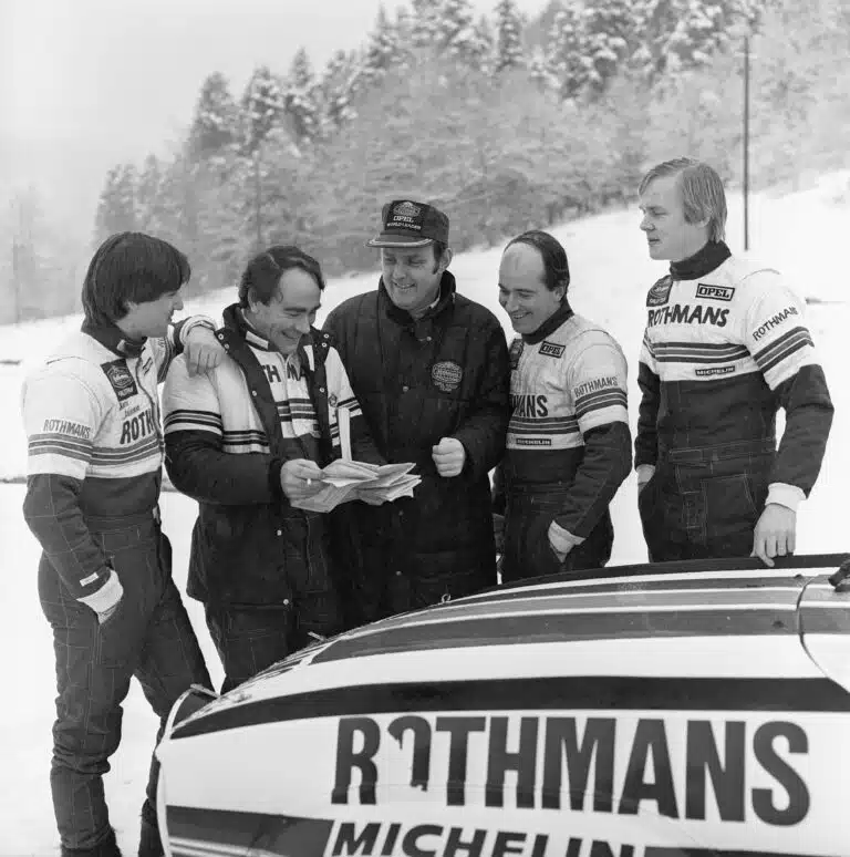 Henri Toivonen, Terry Harryman ja Ari Vatanen, 1983