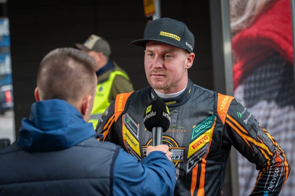 Esapekka Lapin ura päättyi herkistymiseen - yksi ajatus valtasi mielen lopussa Esapekka Lappi Porvoon SM-rallissa 2026