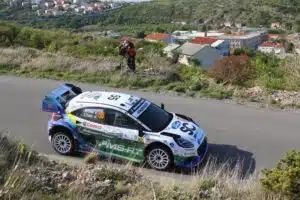 Rallin MM-sarjasta kutkuttavia uutisia - Fordin uusi ralliauto nähdään Portugalissa M-Sport Fordin Josh McErlean Kroatian MM-rallissa 2026