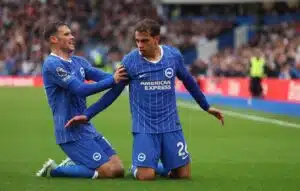 Brighton juhlii maalia Valioliigassa lokakuussa 2026