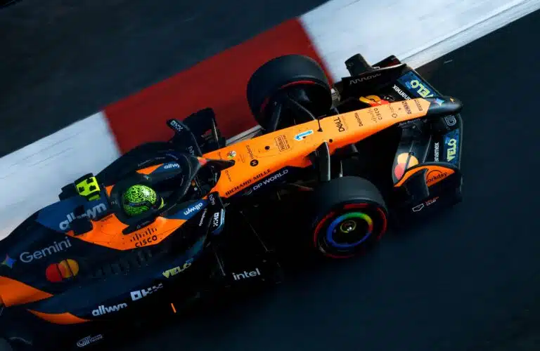 McLaren Lando Norris Meksikon GP:ssä 2026