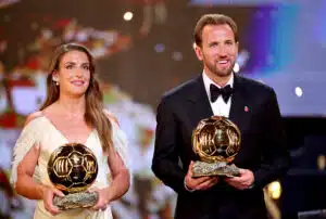Ballon d'Or -voittajat Harry Kane ja Alexia Putellas