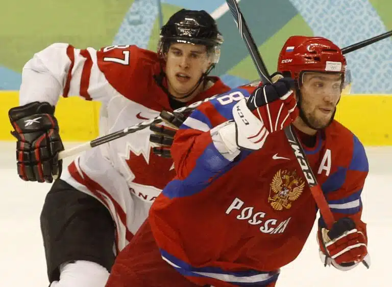 Sidney Crosby ja Aleksandr Ovetshkin 2010 Vancouver