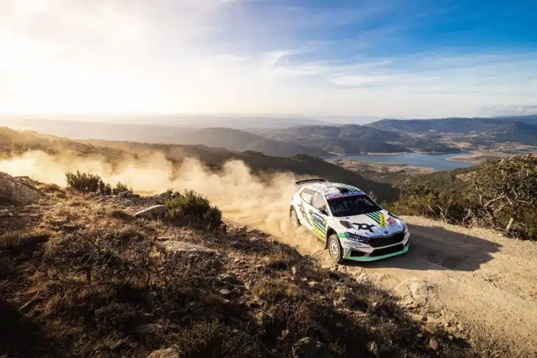 Emil Lindholm Sardinian MM-rallissa 2026