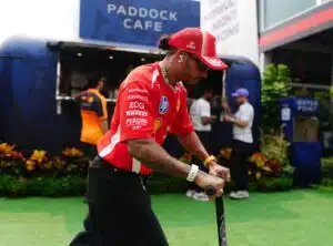 Ferrarin Lewis Hamilton Singaporen GP:ssä 2026