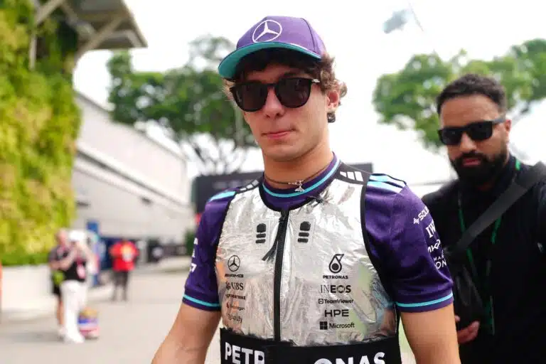 Mercedeksen Kimi Antonelli Singaporen GP:ssä 2026