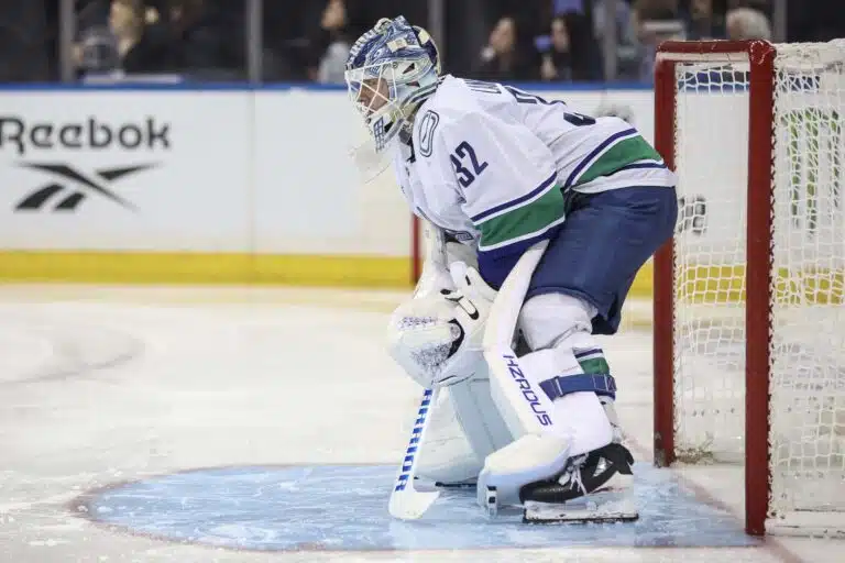 Vancouver Canucksin Kevin Lankinen