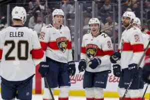 Florida Panthersin pelaajia lokakuussa 2026