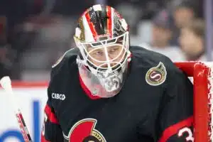 Ottawa Senatorsin maalivahti Linus Ullmark