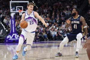 Utah Jazzin voittotili auki – näin Lauri Markkanen pelasi