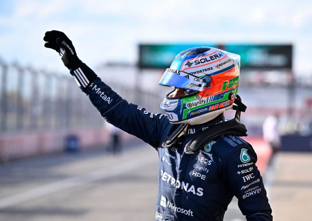 Kimi Antonelli Austinin GP:ssä lokakuussa 2026