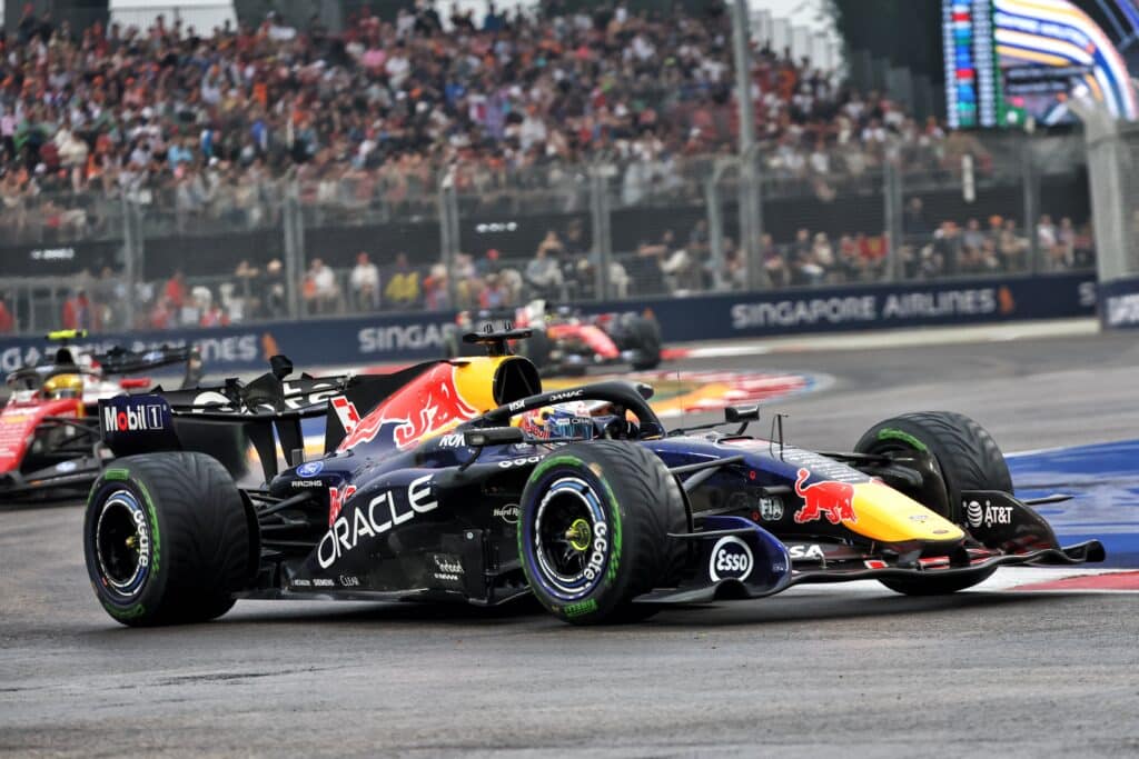 Red Bullin Max Verstappen Singaporen GP:ssä 2026