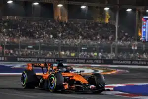 McLarenin Oscar Piastri Singaporen GP:ssä 2026