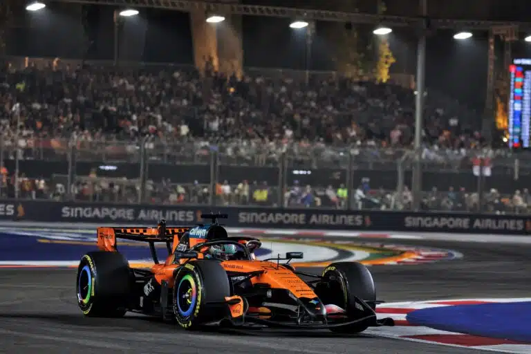 McLarenin Oscar Piastri Singaporen GP:ssä 2026