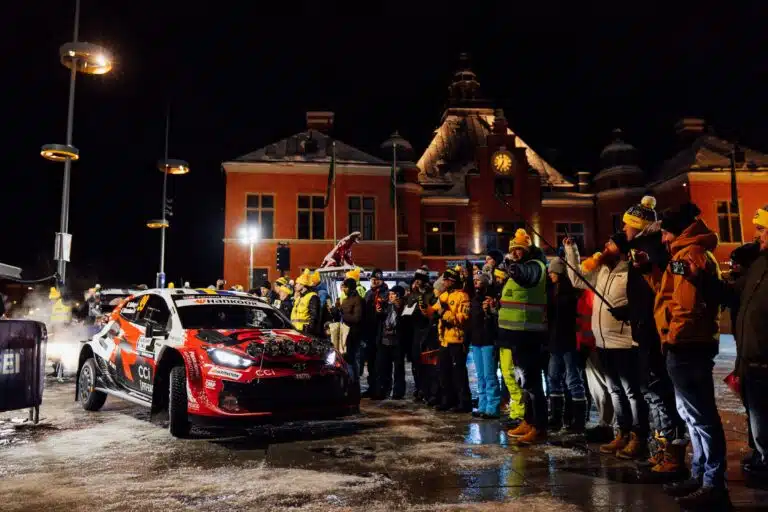 Oliver Solberg Ruotsin MM-rallissa helmikuussa 2026