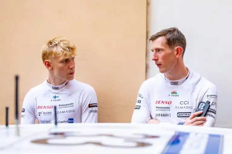 Toyotan Sami Pajari ja Elfyn Evans Sardinian MM-rallissa 2026