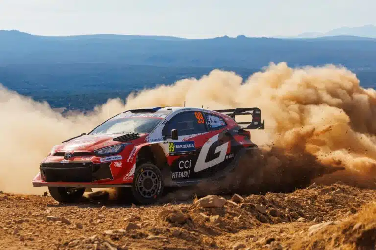 Toyotan Oliver Solberg Sardinian MM-rallissa 2026