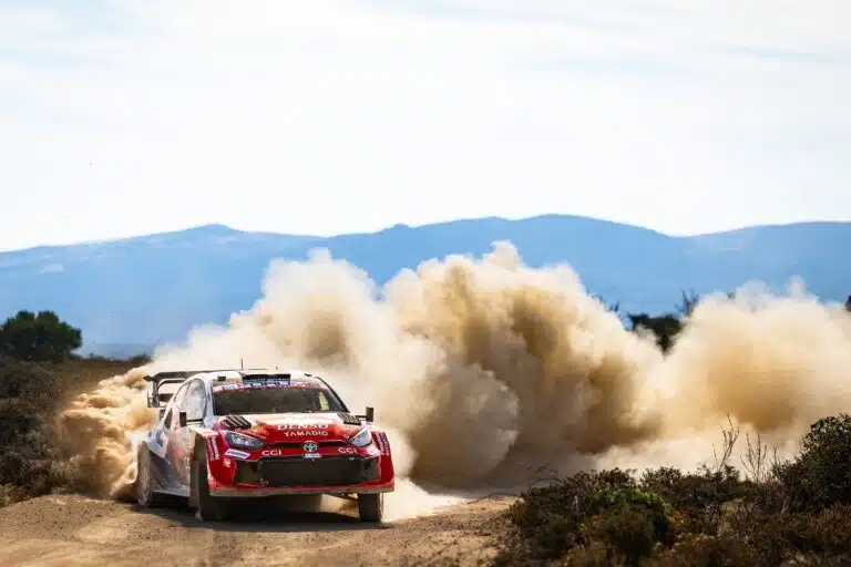 Toyotan Oliver Solberg Sardinian MM-rallissa 2026