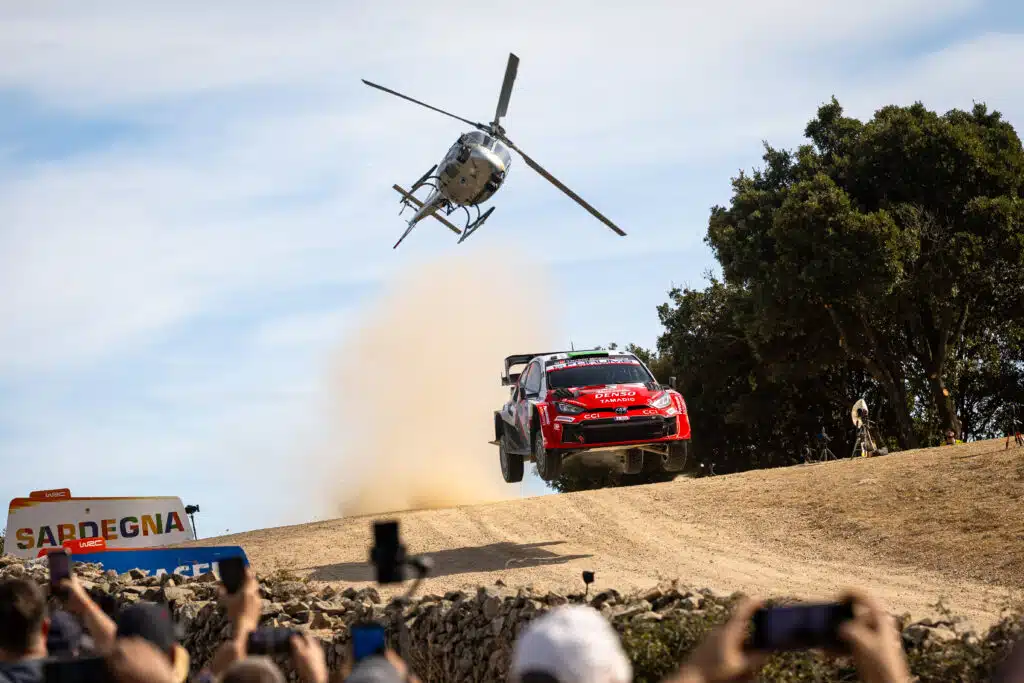 EK15: Elfyn Evans ei luovu taistelutta - maailmanmestaruudesta hurja sekuntitaistelu Elfyn Evans, 2026 Sardinia