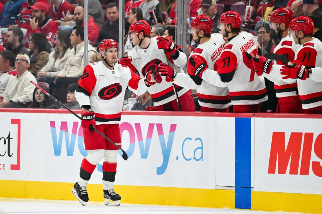 Sebastian Aho hurjana - nousi jo pistepörssin kärkipaikoille Sebastian Aho, 2026 lokakuu