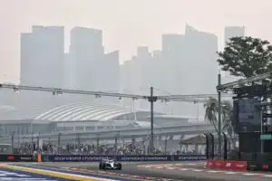 Valtteri Bottaksella vaikeuksia Valtteri Bottas, 2026 Singapore